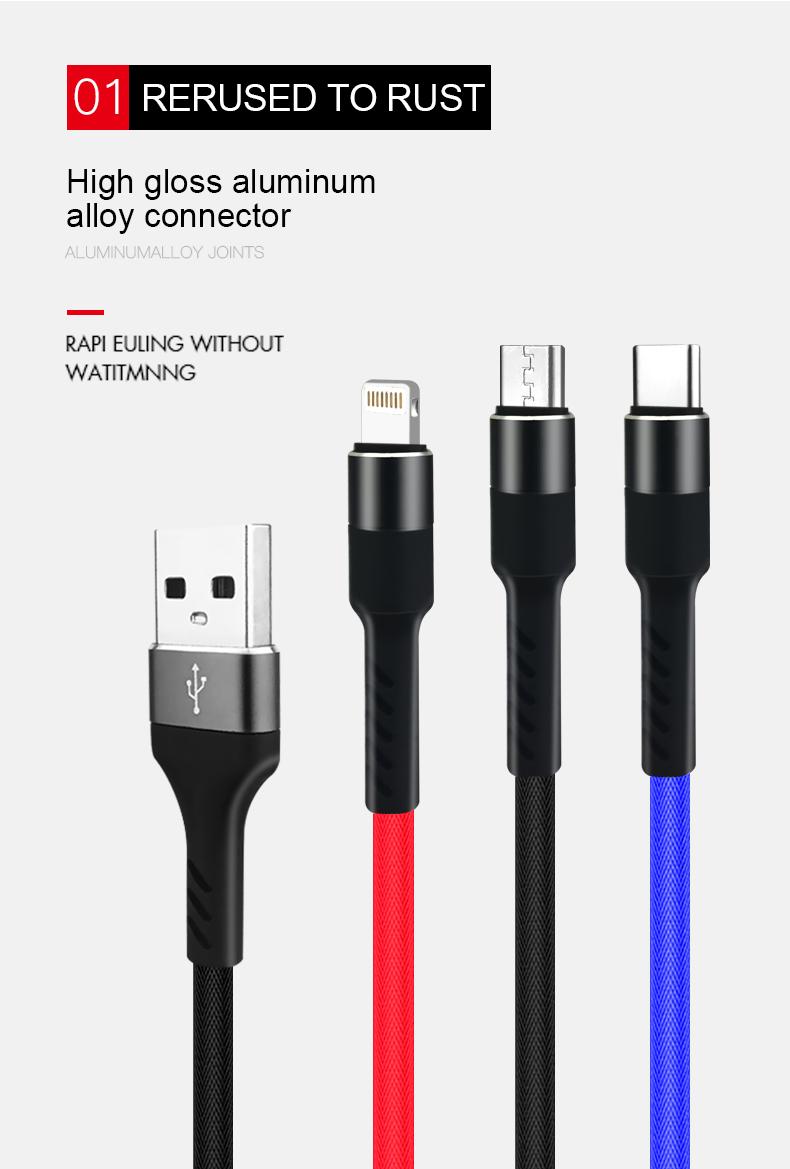 CÁP SẠC 3IN1 FENGZHI X116