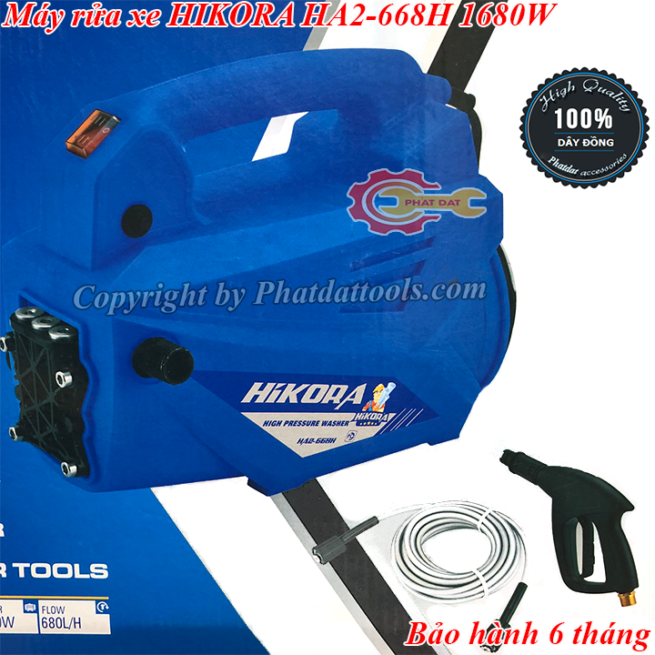 MÁY RỬA XE CAO ÁP HIKORA HA2-668H