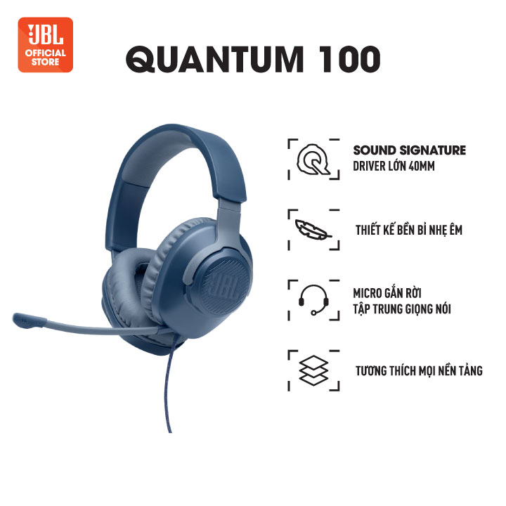 Tai nghe - Headphone JBL Quantum 100