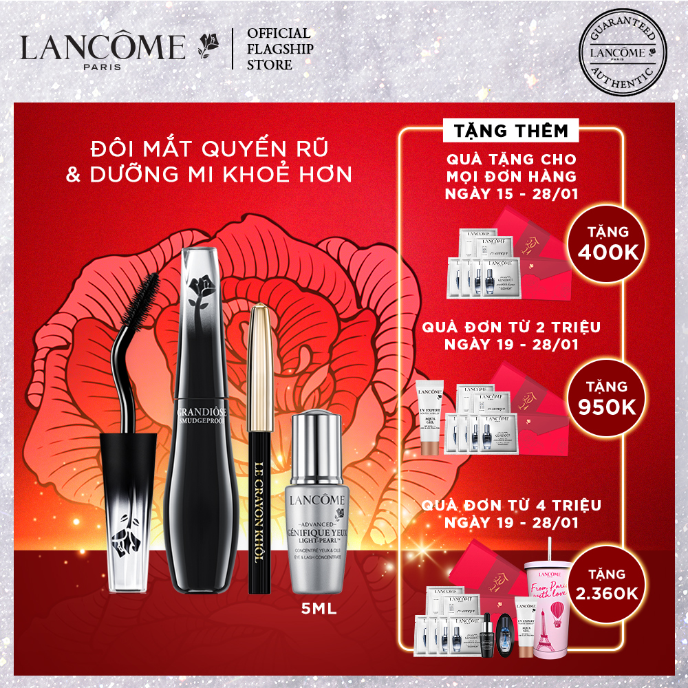 Tinh chất trẻ hóa, làm sáng vùng mắt Lancôme Génifique Yeux Light-Pearl