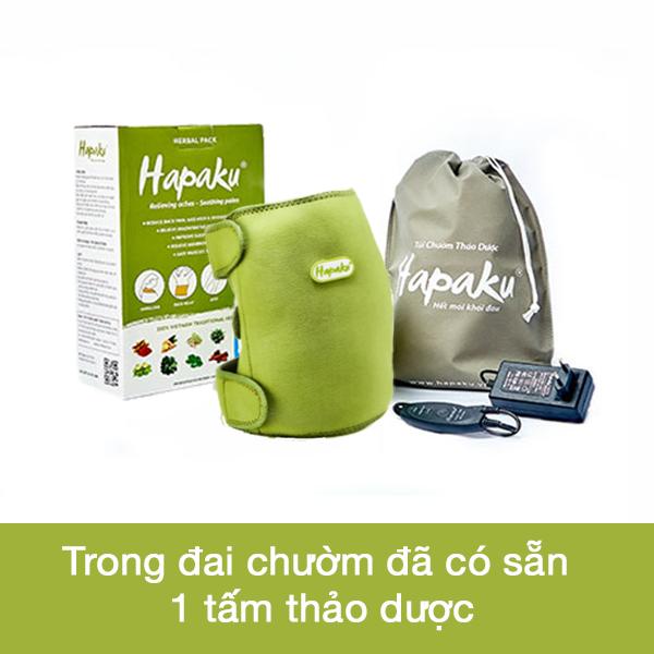 Túi chườm đầu gối thảo dược Hapaku