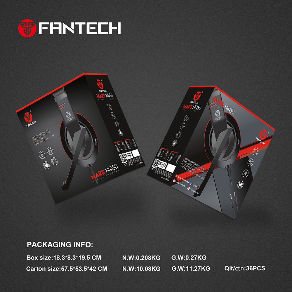 Tai nghe chơi game FANTECH HQ50 MARS