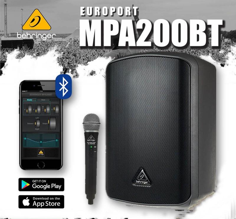 Loa di động Behringer MPA200BT