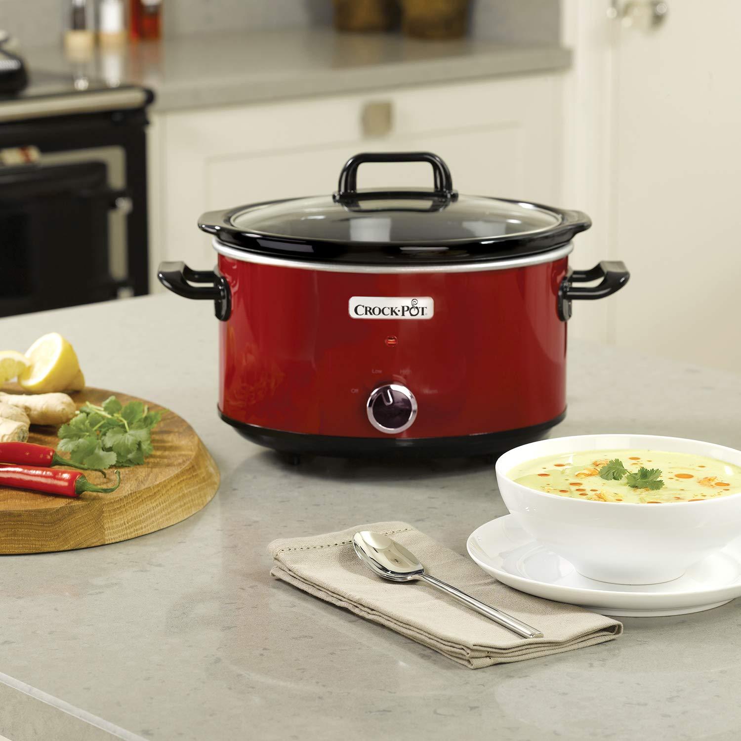 Nồi nấu chậm Crock Pot SCV400RD 3.5L