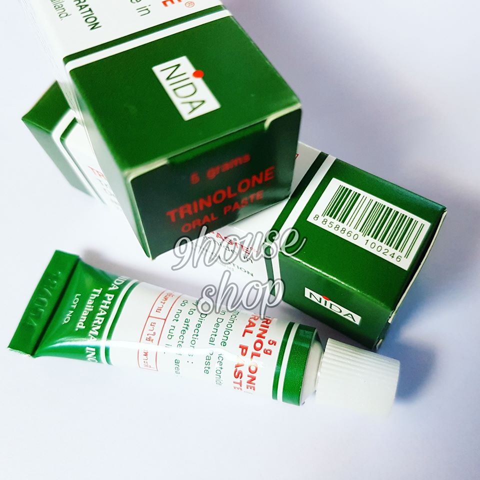Kem Bôi Trị Nhiệt Miệng Trinolone Oral Paste 5g