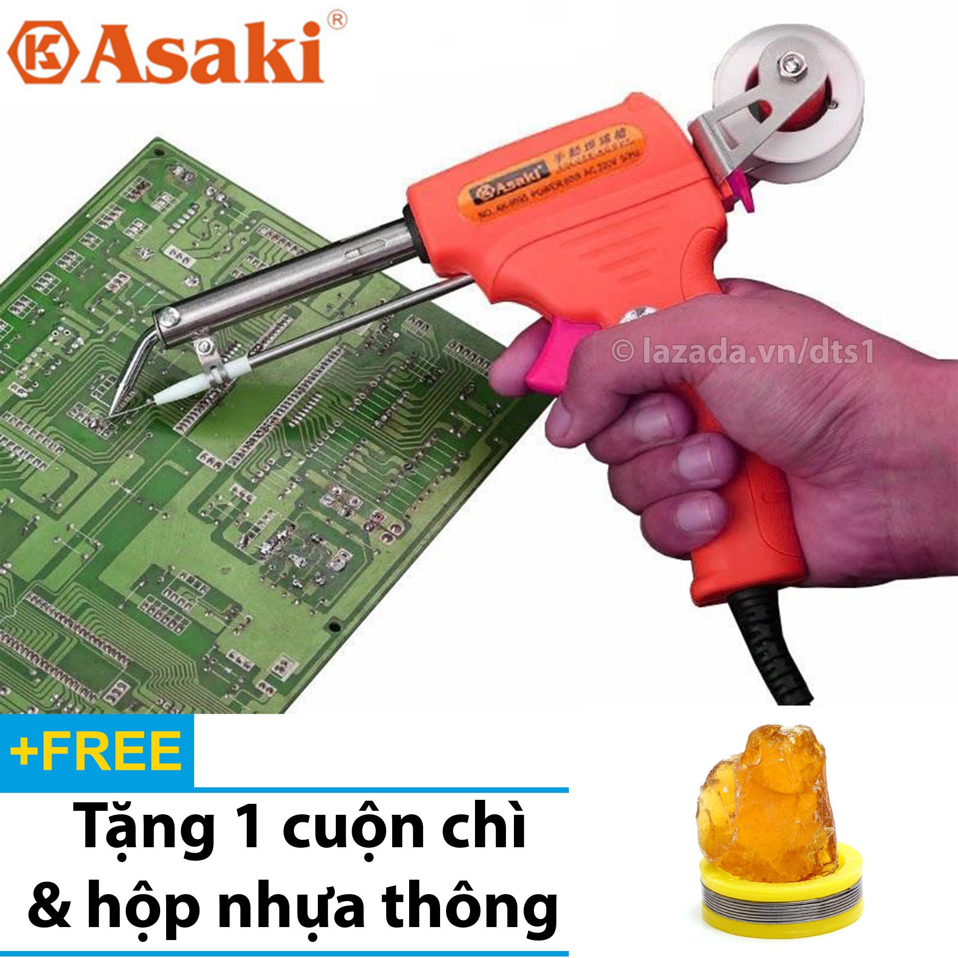 Mỏ hàn điện tử dạng súng Asaki AK-9095