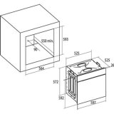 Lò nướng âm tủ Cata FO-620