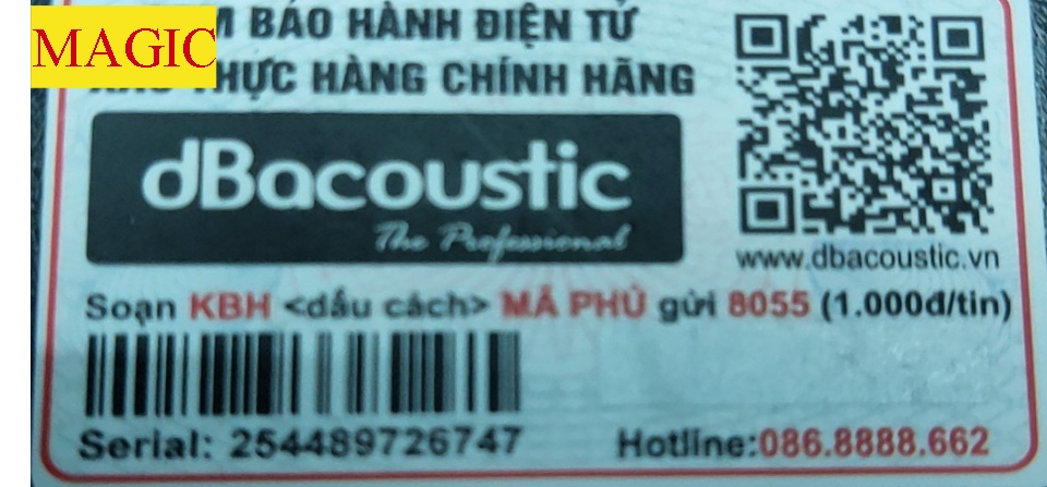 Micro không dây dB acoustic DB-450 Plus