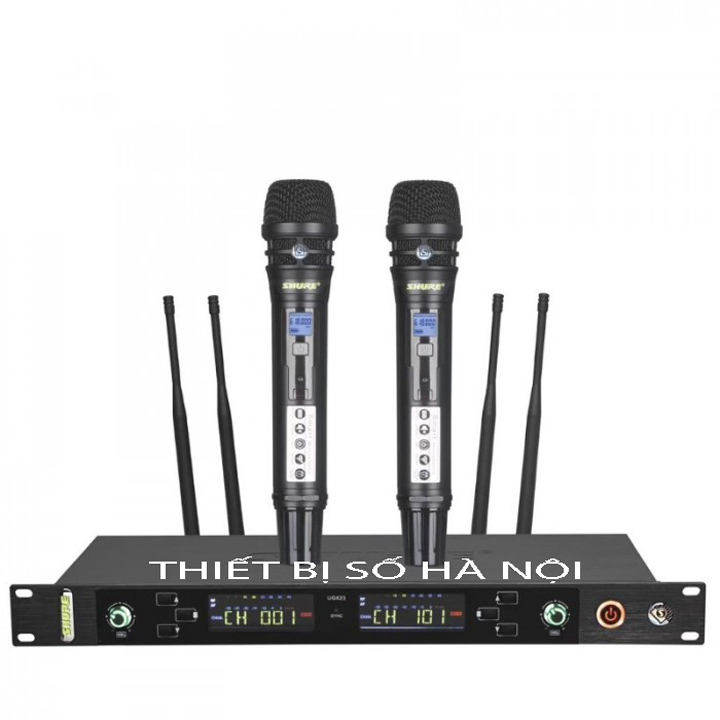 Micro shure UGX23 II karaoke chống hú