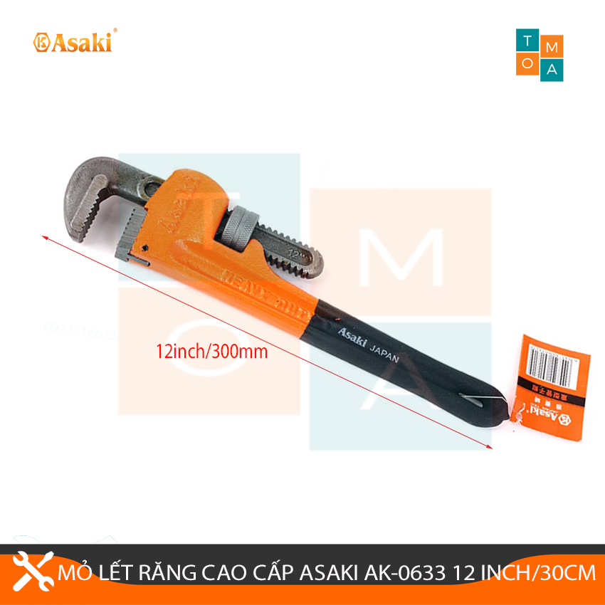 MỎ LẾT RĂNG ASAKI AK-0633