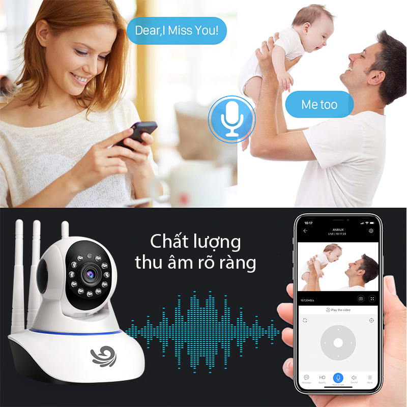 Camera Wifi Carecam cc1021