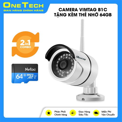 Camera ip ngoài trời Vimtag b1-c