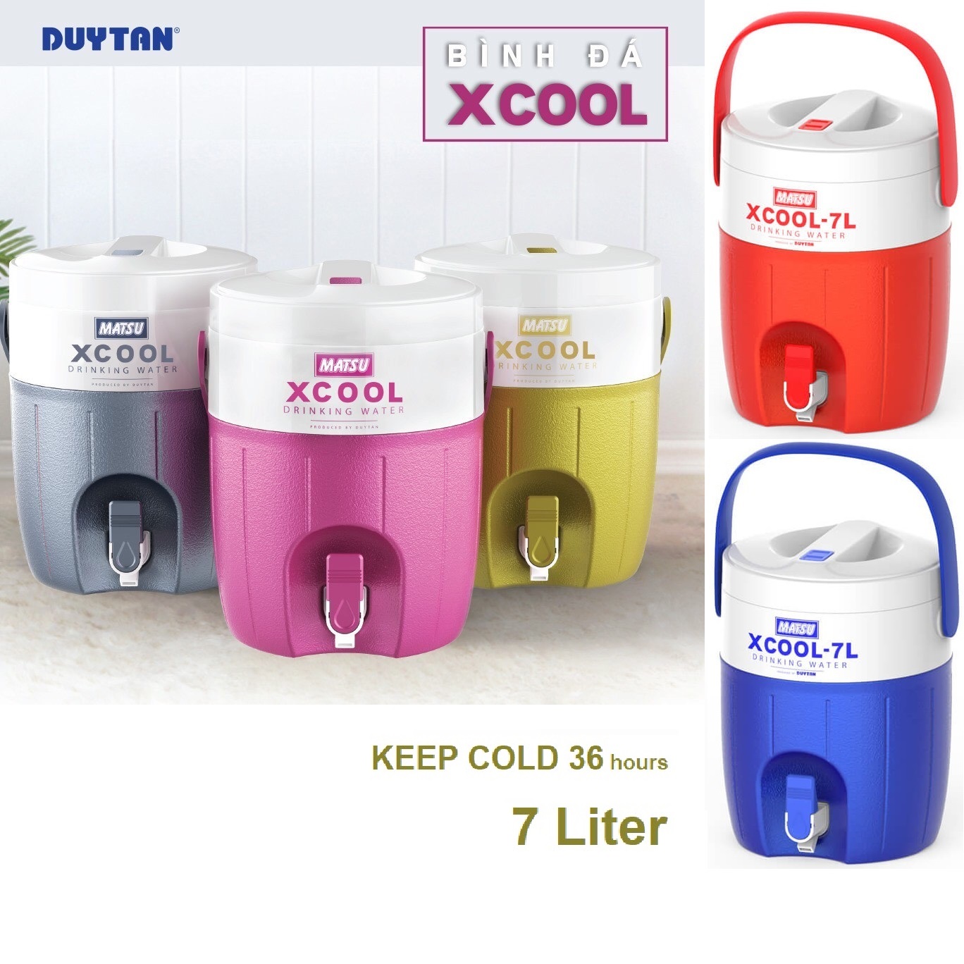 Bình đá cao cấp Duy Tân Matsu 7L