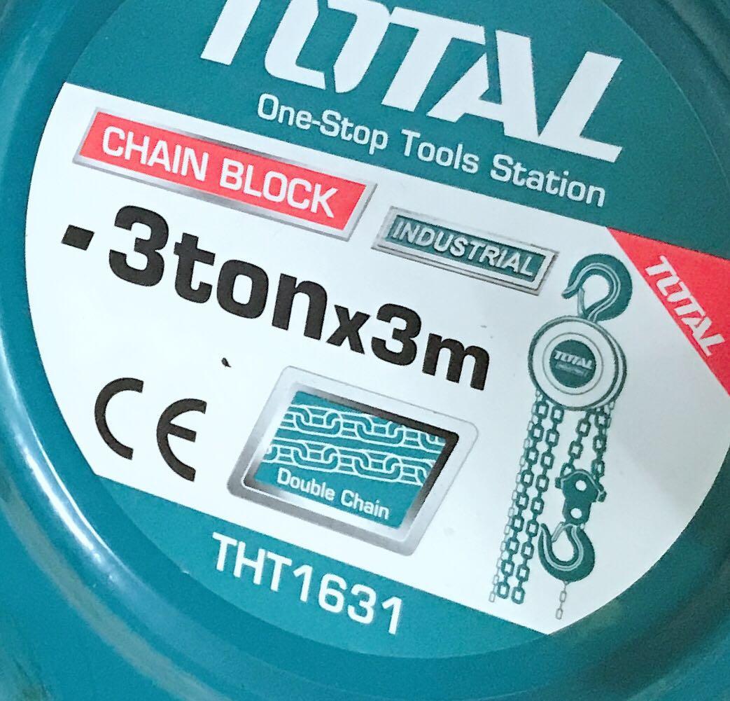 Pa lăng xích kéo tay Total THT1631
