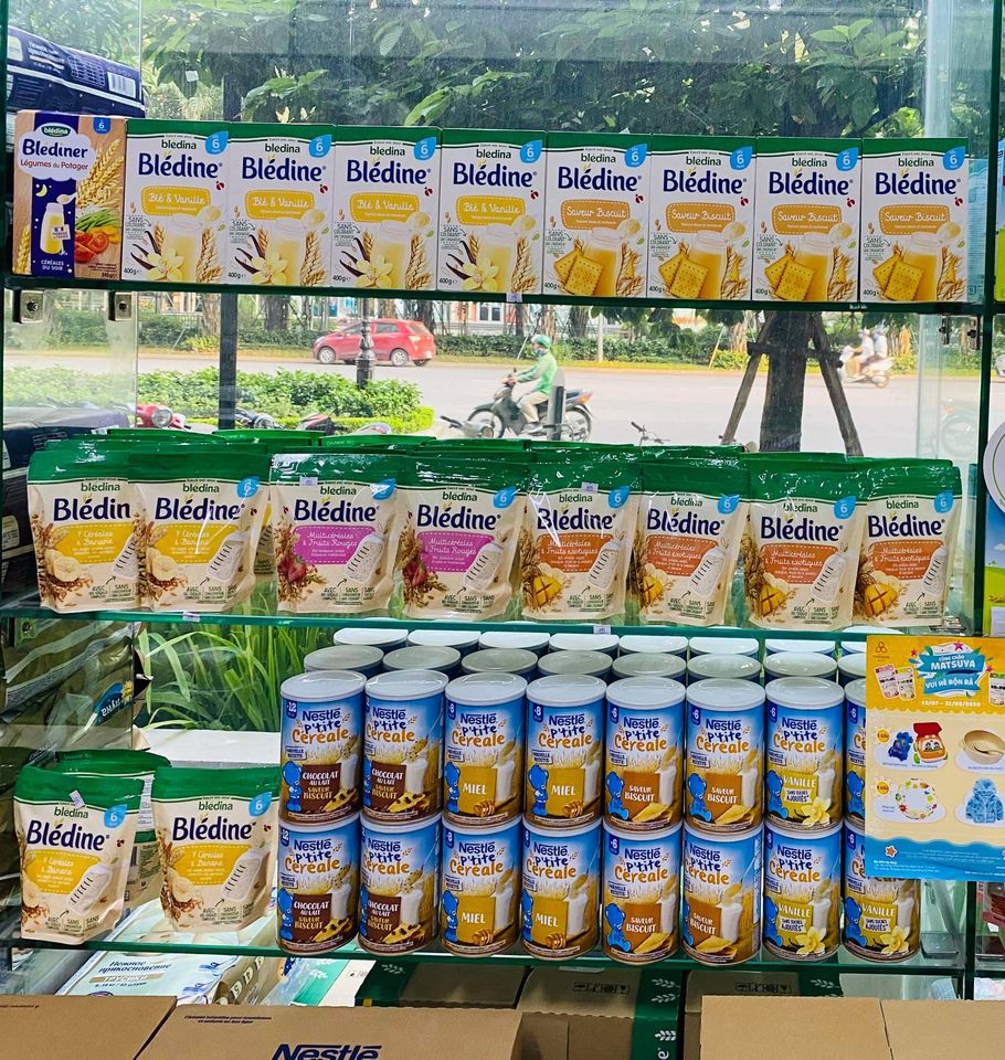 Bột ăn dặm pha sữa Bledina vị chocola 500g (12 tháng)