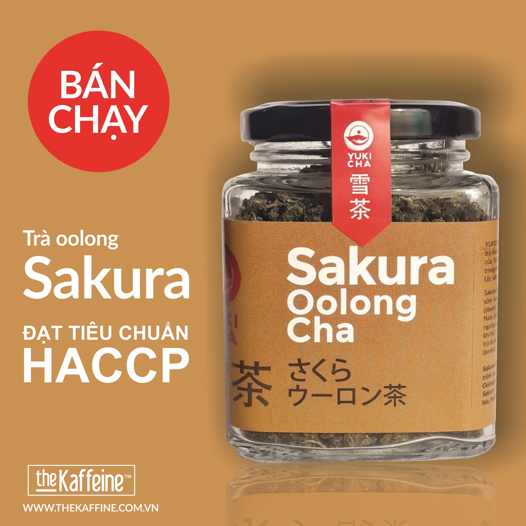 Trà Olong Sakura 100g - The Kaffeine Coffee