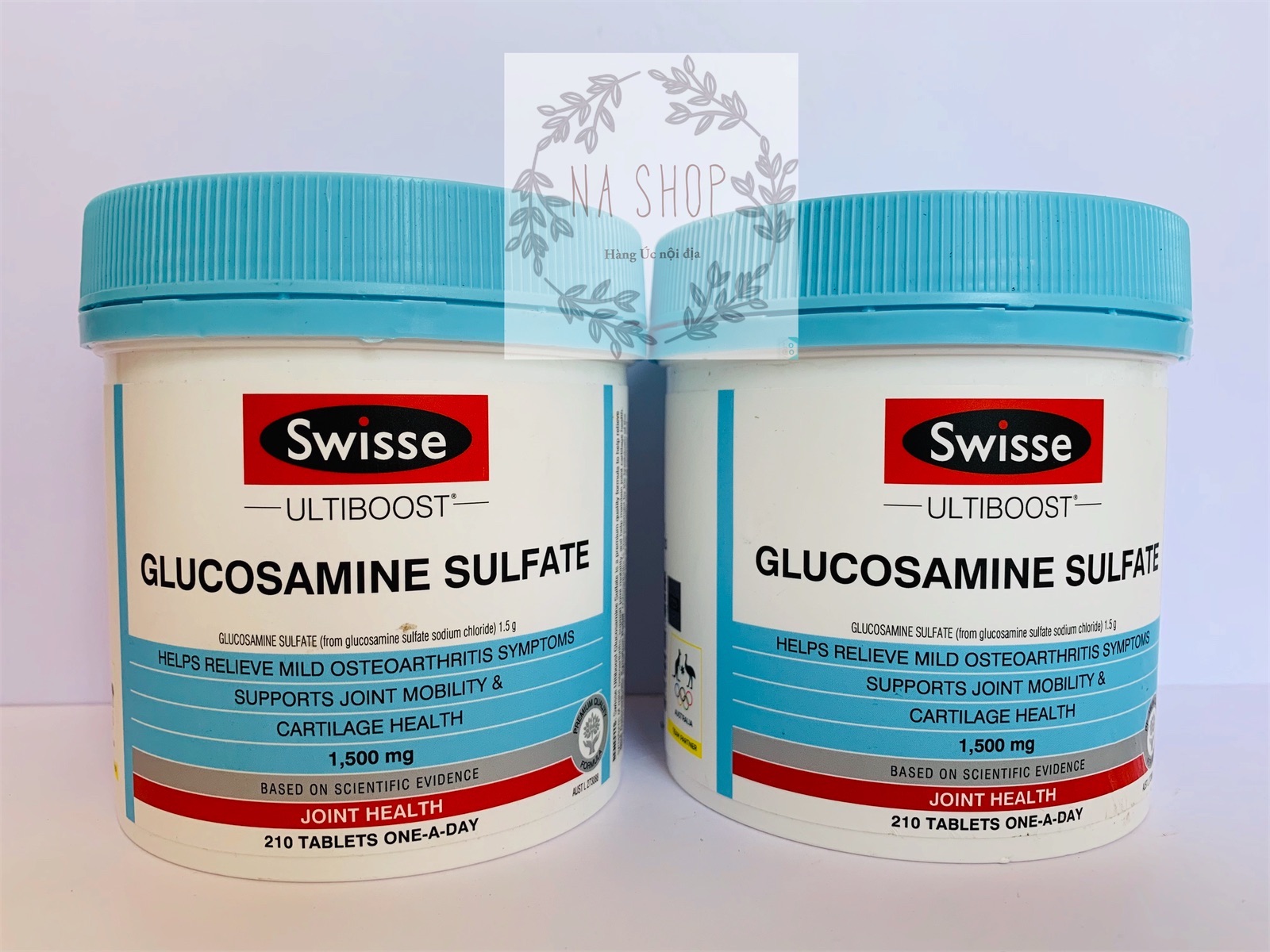 Viên Uống Hỗ Trợ Sức Khỏe Sụn Khớp Swisse Glucosamine Sulfate 210 viên