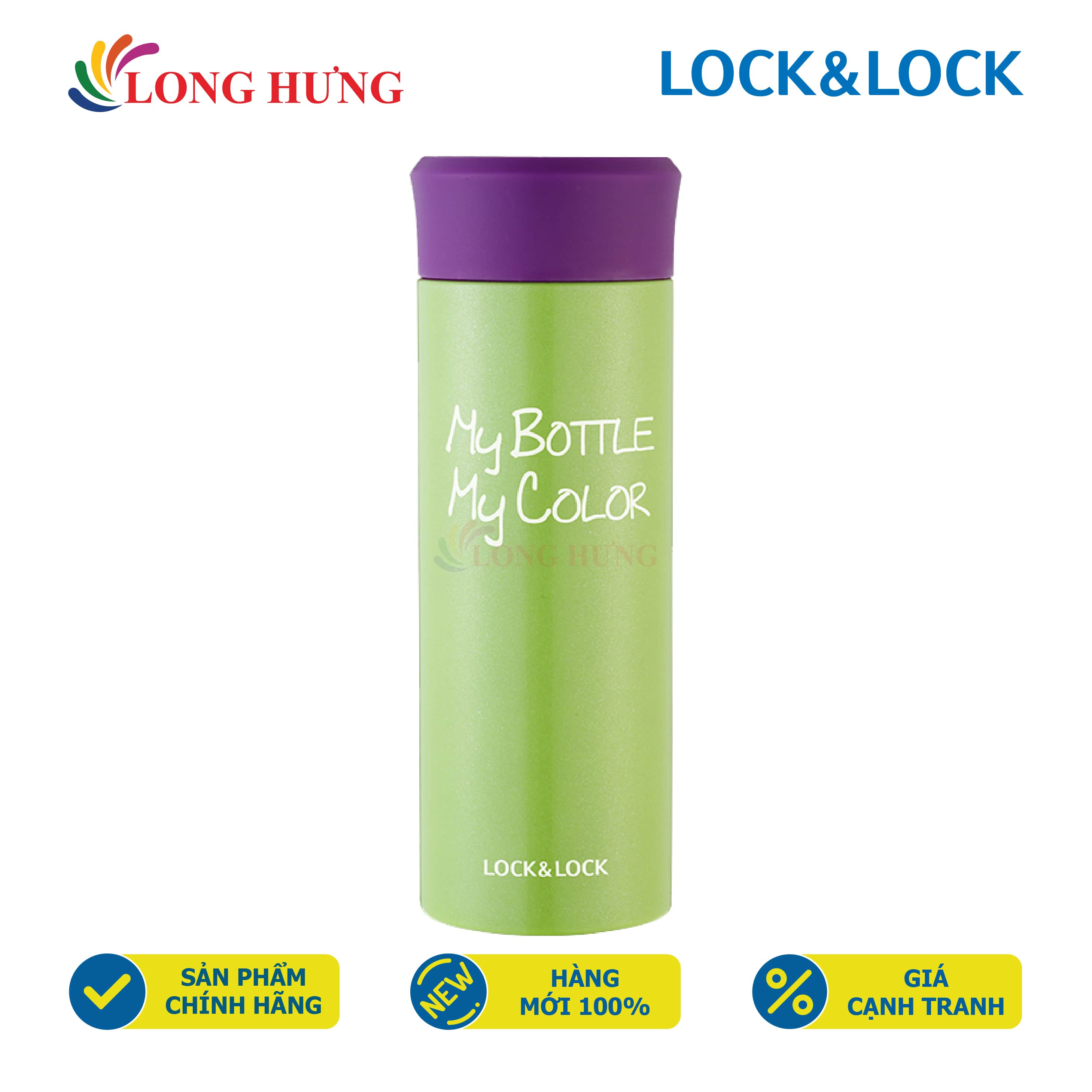 BÌNH GIỮ NHIỆT LOCK&LOCK MY BOTTLE MY COLOR LHC4020 330ML