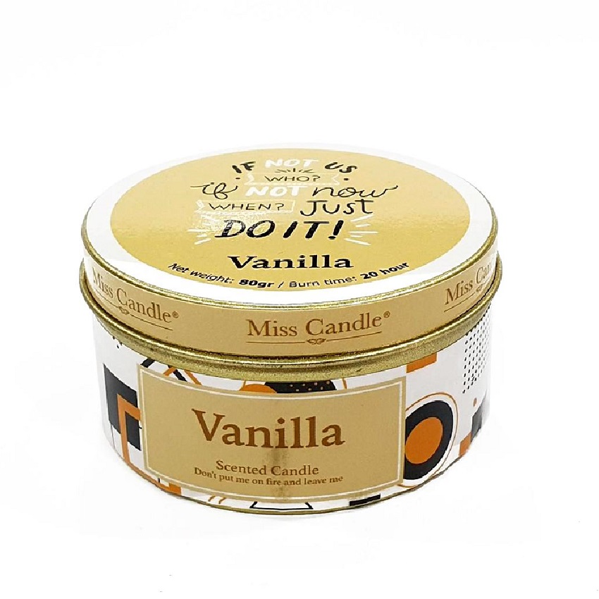 Nến thơm hộp tin Miss Candle NQM2127
