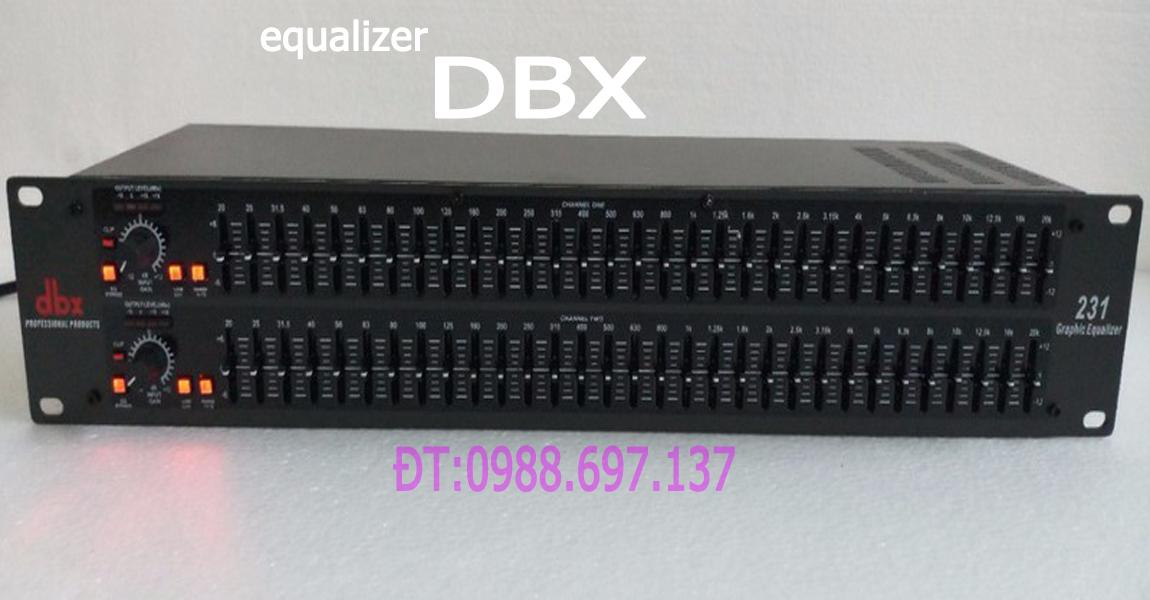 Lọc âm thanh Equalizer DBX-231/231S