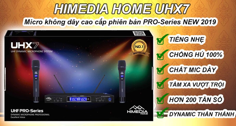 Micro Không Dây Himedia UHX7