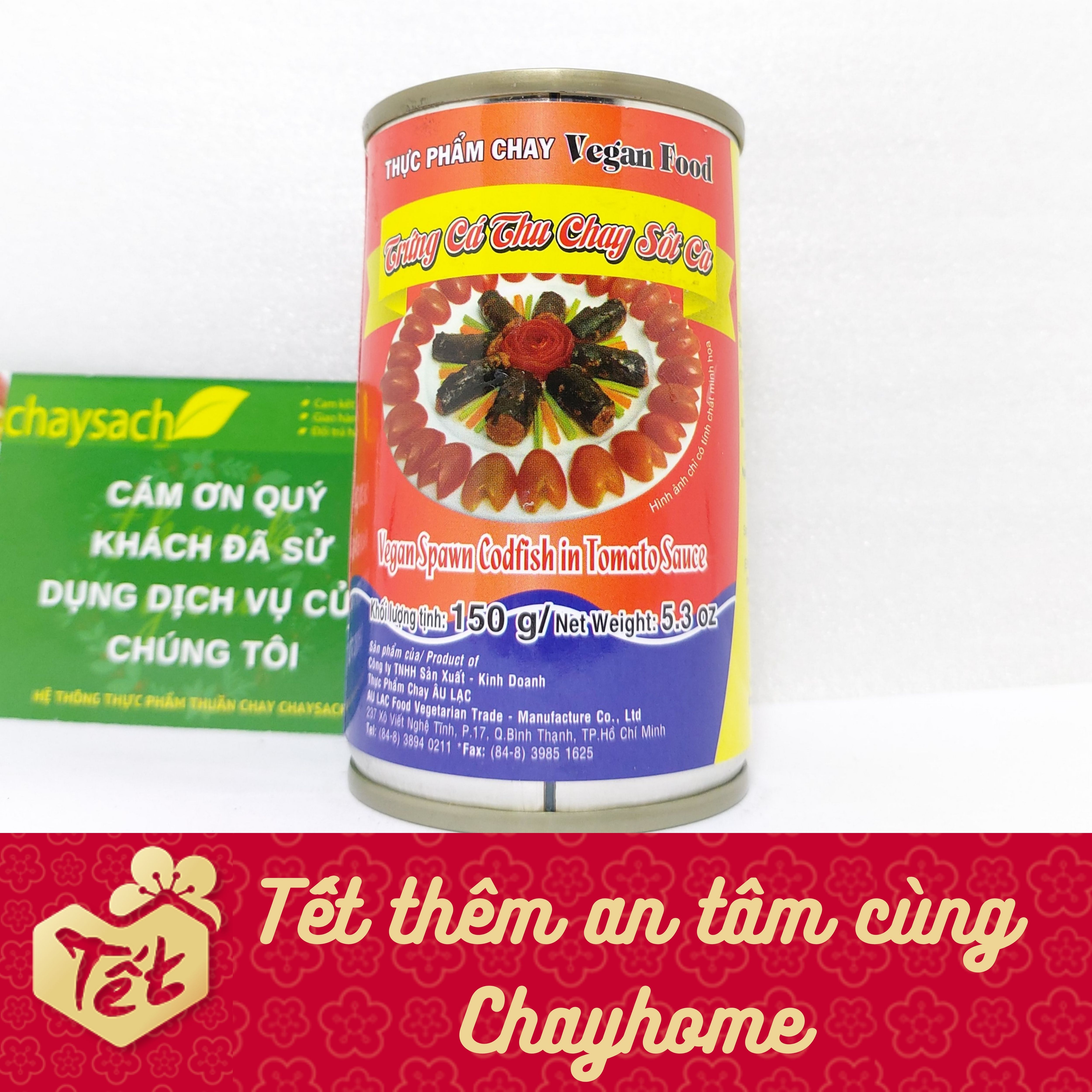 Trứng Cá Thu Chay Sốt Cà Âu Lạc