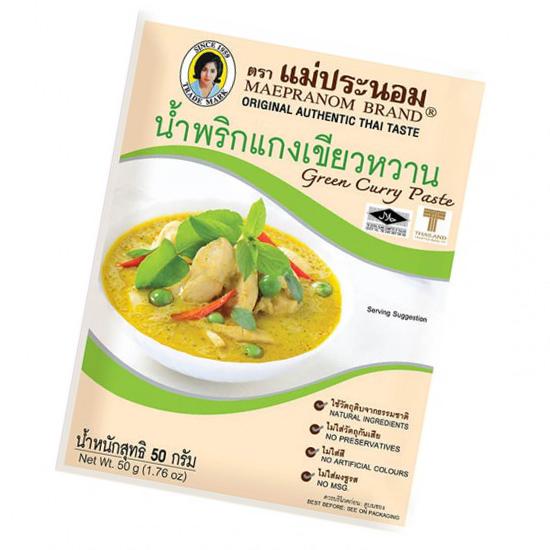 Gia Vị Cà Ri MaePranom Xanh 50g