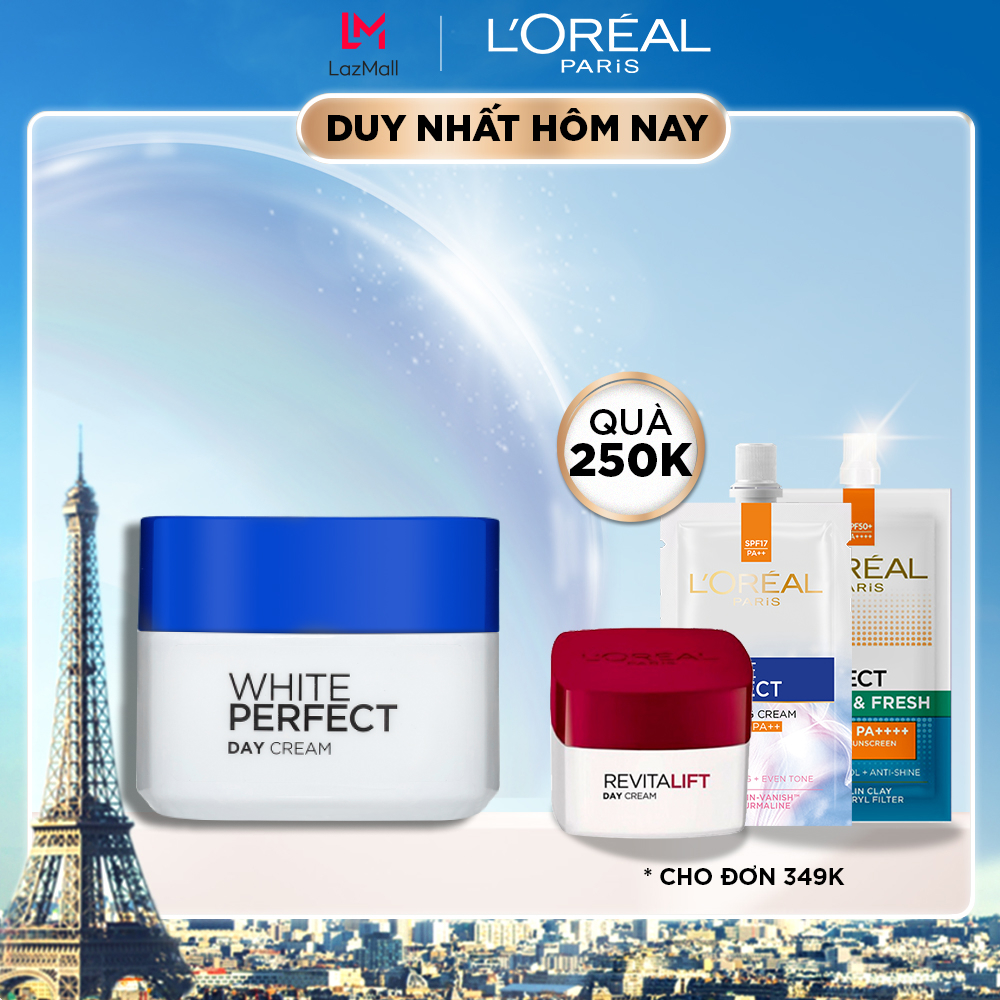 Kem Dưỡng Trắng Da LOreal White Perfect 50ml