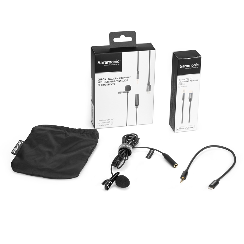 Micro thu âm kẹp áo Saramonic LavMicro U1A