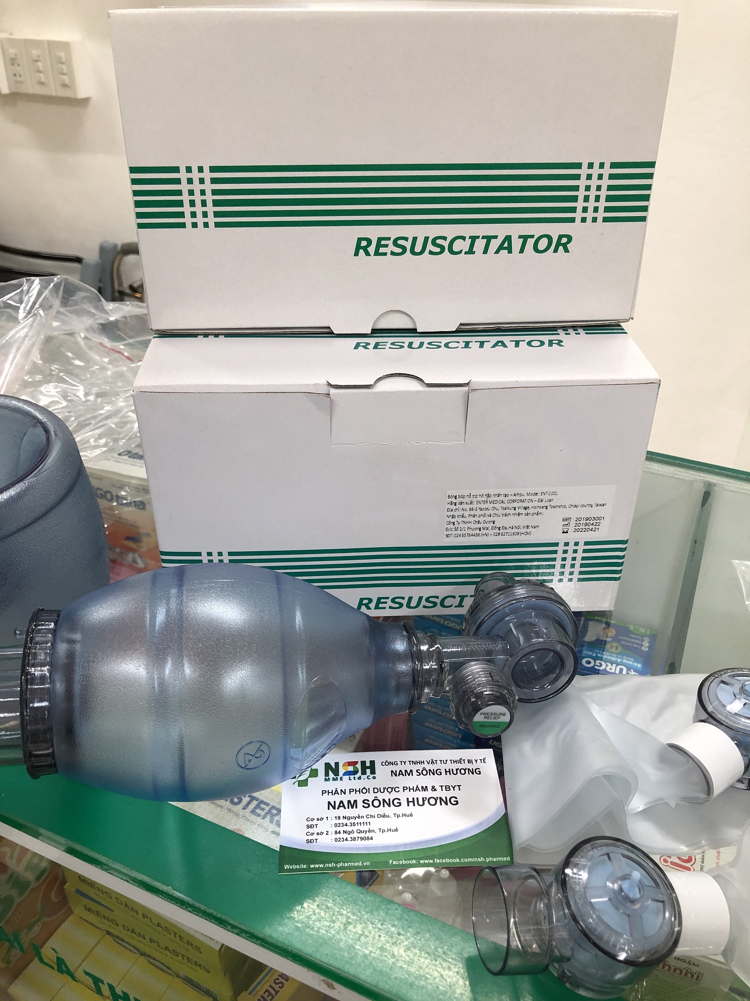Ambu bóp bóng giúp thở
