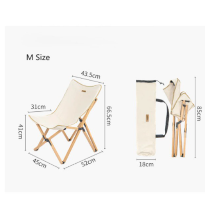 GHẾ GẤP DÃ NGOẠI KHUNG GỖ NATUREHIKE NH19JJ008
