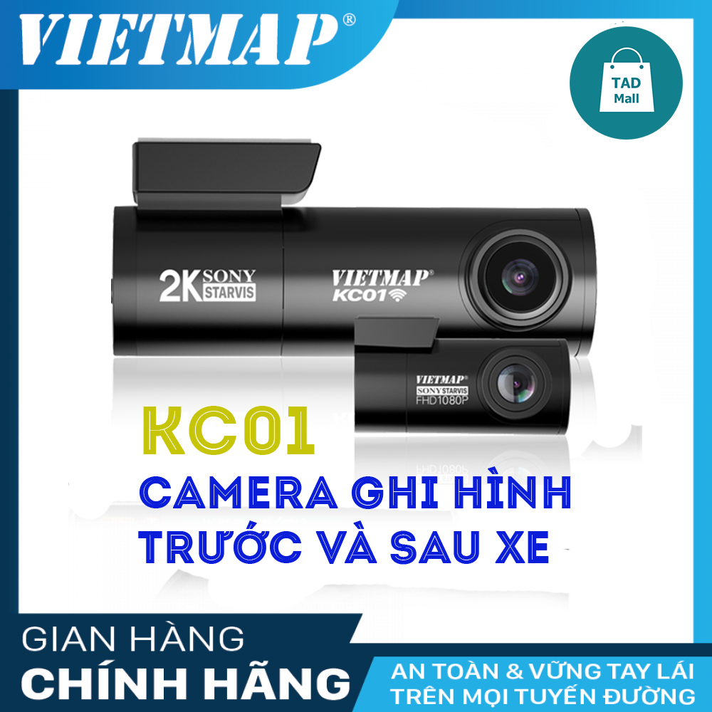 Camera hành trình trước sau VietMap KC01