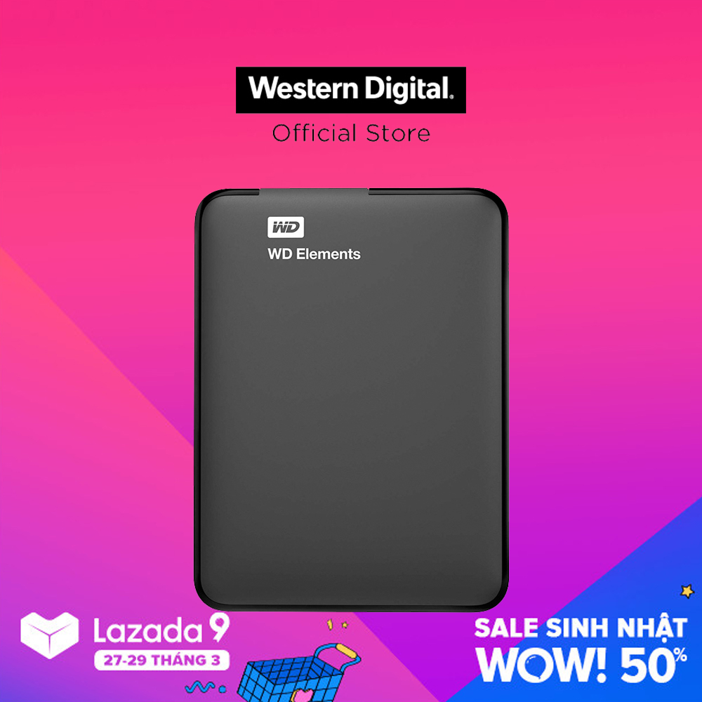 Ổ cứng WD Elements Portable WDBU6Y0015BBK - 1.5TB
