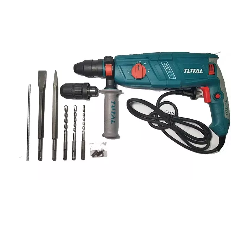 Máy khoan búa 800W Total TH308268-2 ( Có đầu chuyển )