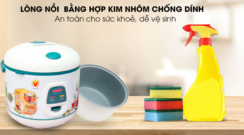 Nồi cơm điện Sunhouse SHD8218 1.2L