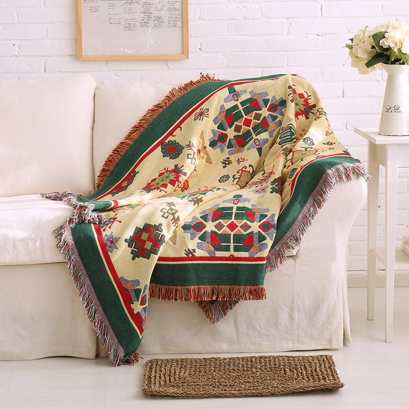 THẢM COTTON PHỦ GHẾ SOFA HÌNH THỔ CẨM PA9455