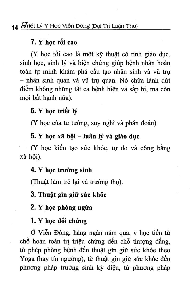 Triết Lý Y Học Viễn Đông