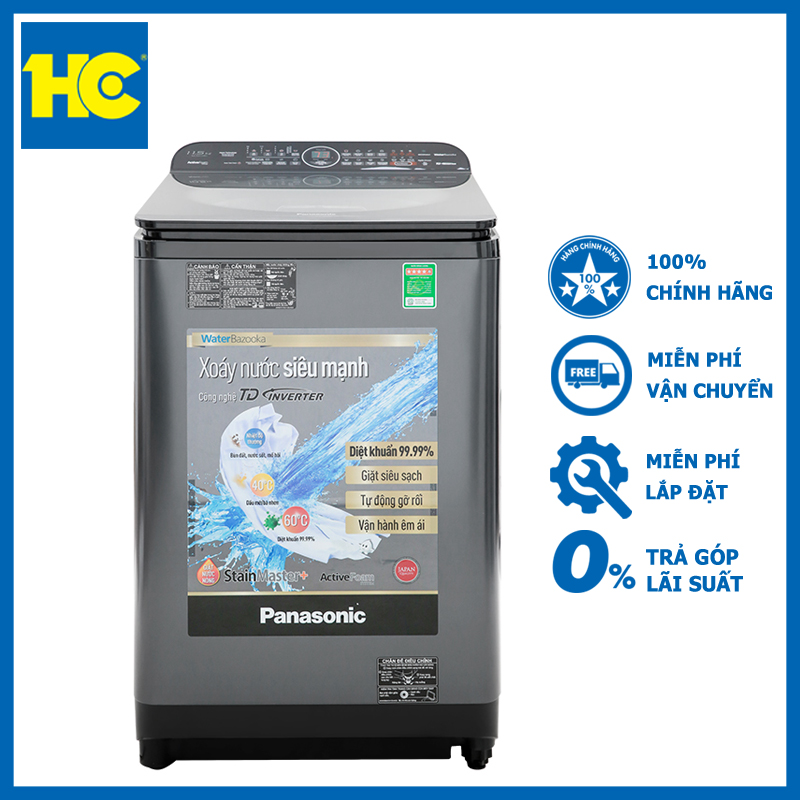 MÁY GIẶT PANASONIC NA-FD12XR1LV 12.5KG