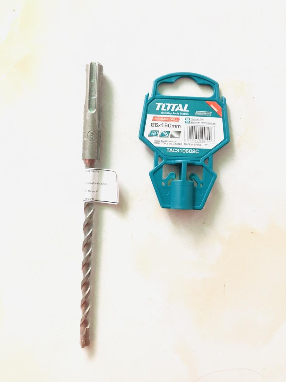 MŨI KHOAN BÊ TÔNG BỐN CẠNH TOTAL TAC310602C