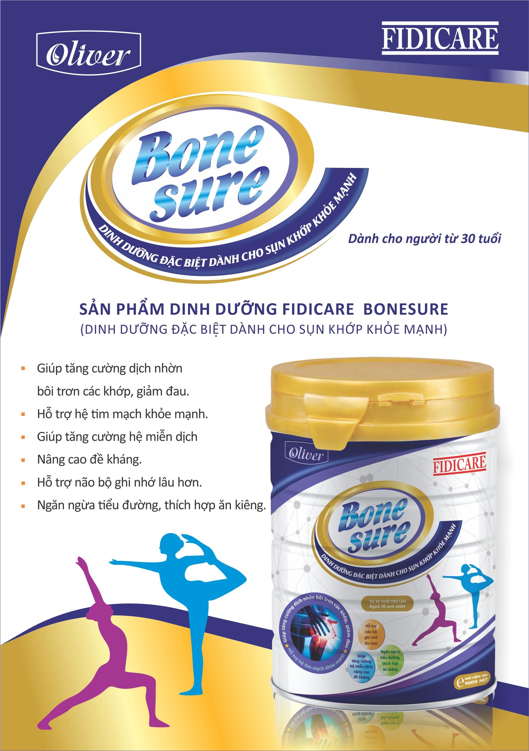 Sữa bột BoneSure - hộp 900g (dành cho người lớn)
