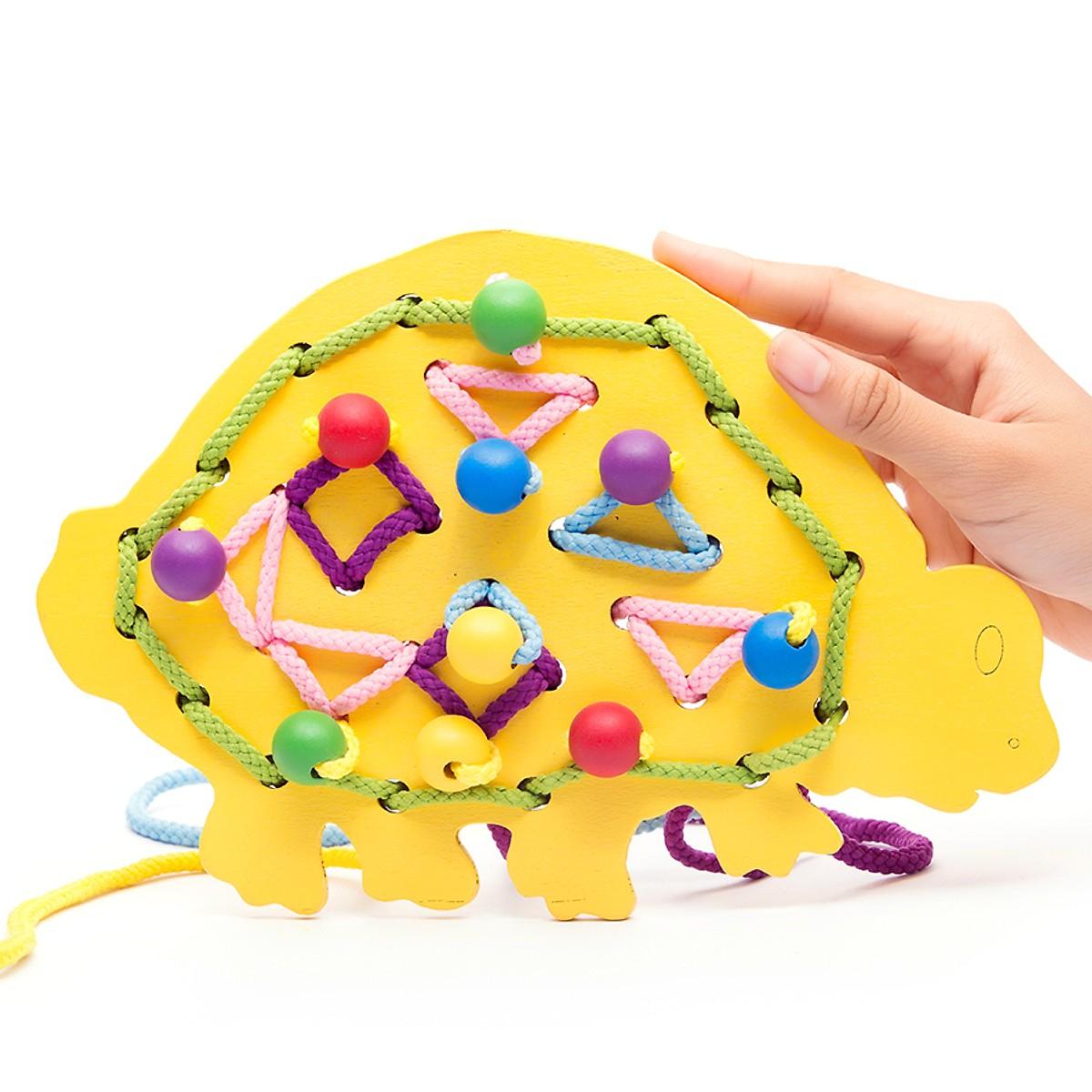Đồ Chơi Gỗ Đan Lát Tottosi - Con Rùa 203009