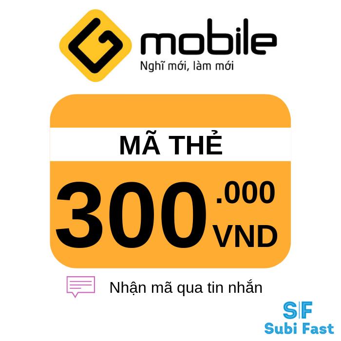Thẻ cào Gmobile mệnh giá 500.000 đồng