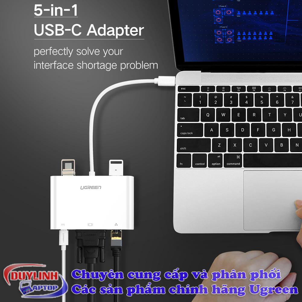 Bộ chia USB Type-C Ugreen 30440