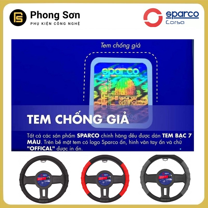Bọc vô lăng SPARCO SPC1115