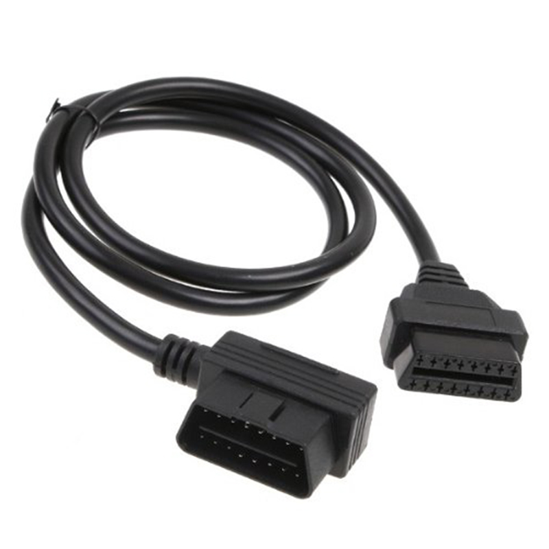 Obd Ii Obd Pin Male To Female Extension Cable Diagnostic Extender