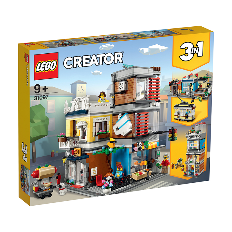 Lego Creator -  Cửa hàng Café thú cưng
