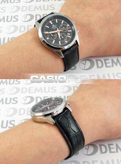 Đồng hồ nam dây da Casio EFR-527L-1AVUDF