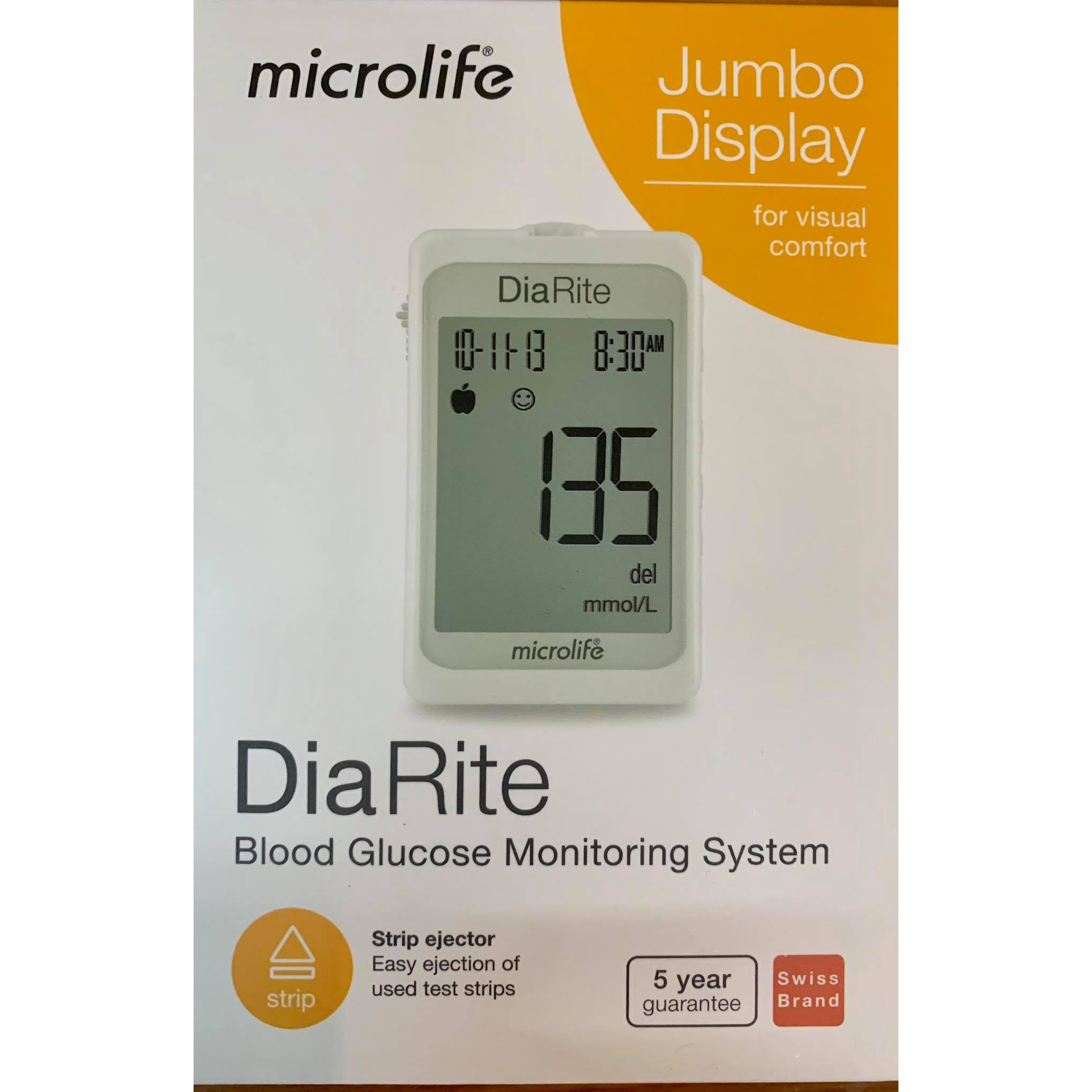 Máy Đo Đường Huyết Microlife DiaRite BGM