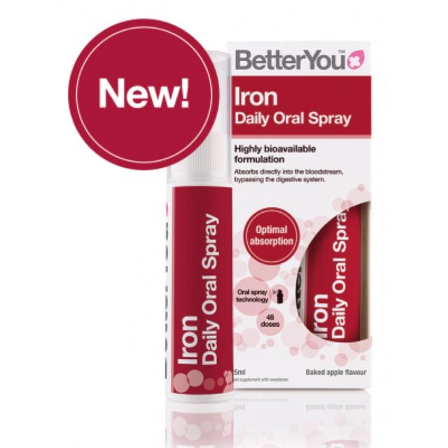 Xịt bổ sung sắt Iron Daily Oral Spray 25ml