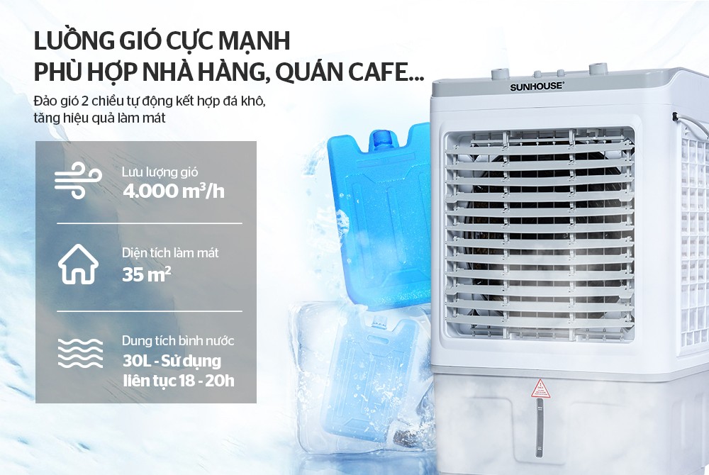 QUẠT ĐIỀU HÒA SUNHOUSE SHD7734